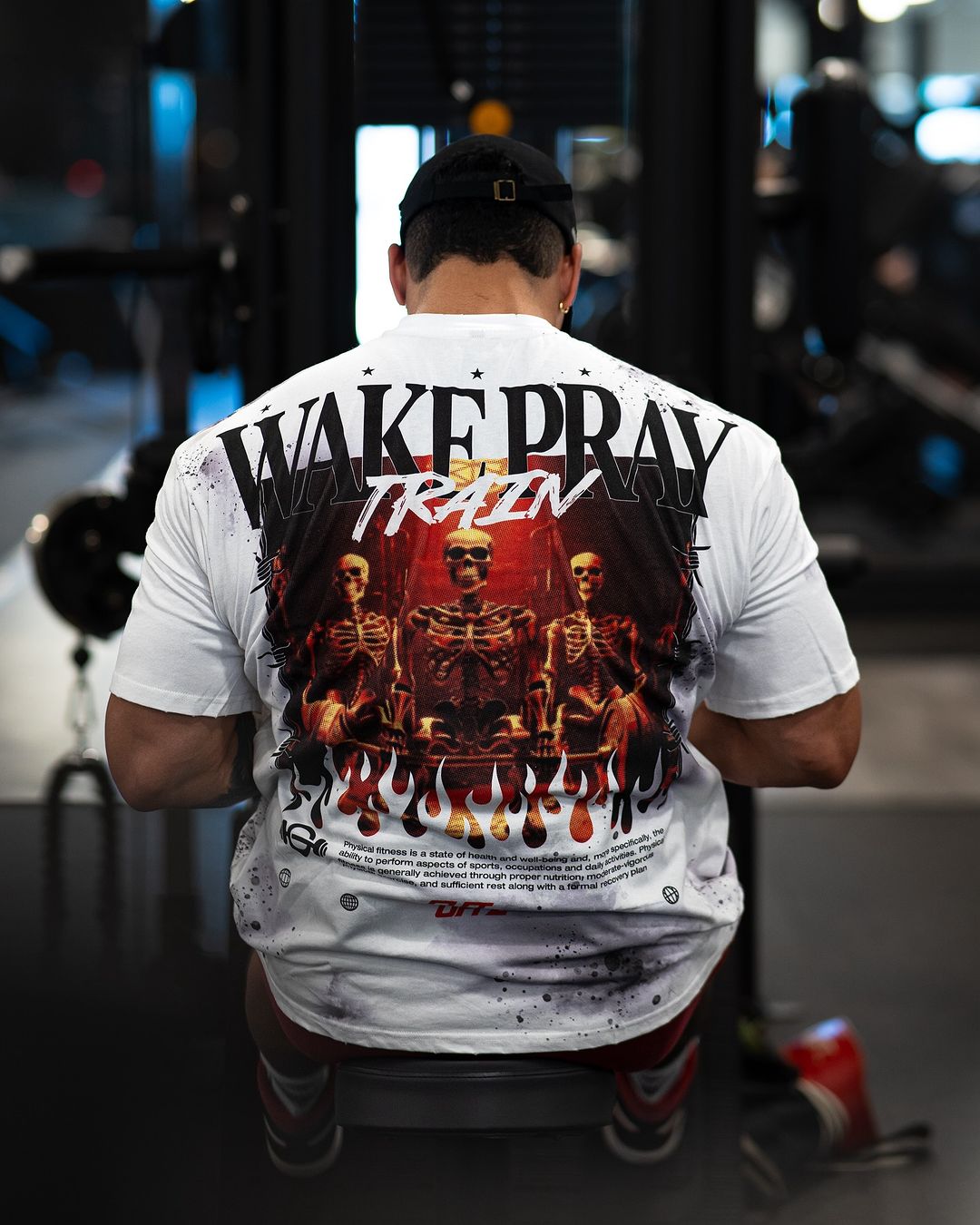 Cutoffz Tees: Wake, Pray, Train Edition