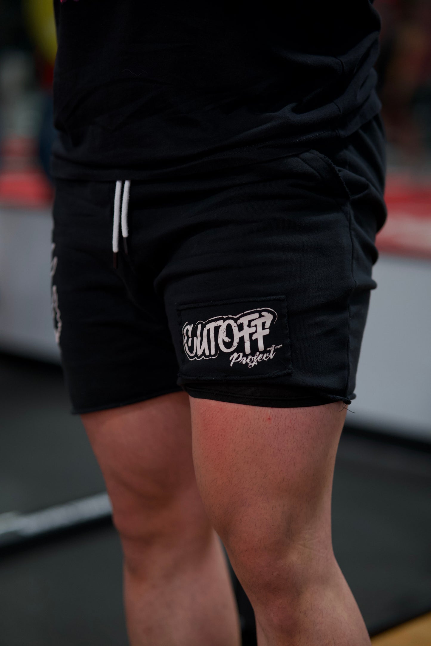 Black Rogue Skull Shorts